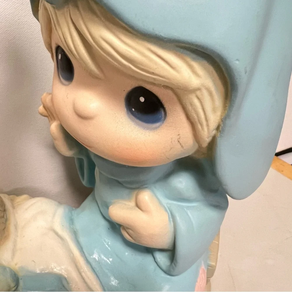 Nativity Precious Moments VTG 1999 Mary and Baby Jesus Large Figurine